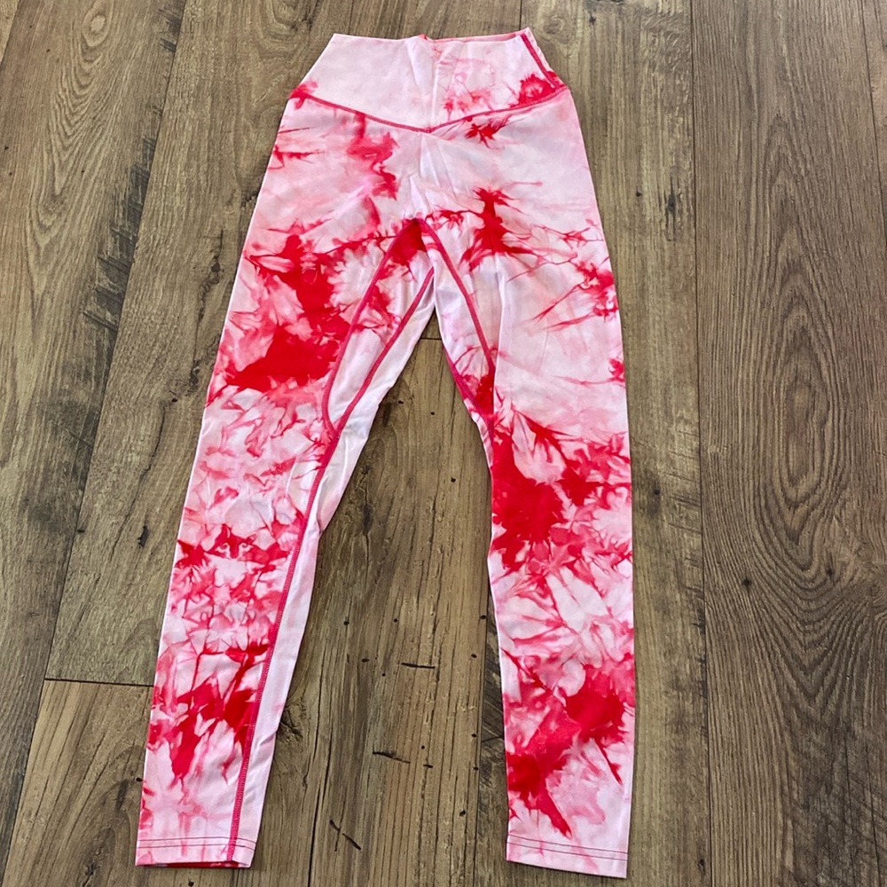 EUC Balance Athletica Tie Dye Leggings, small